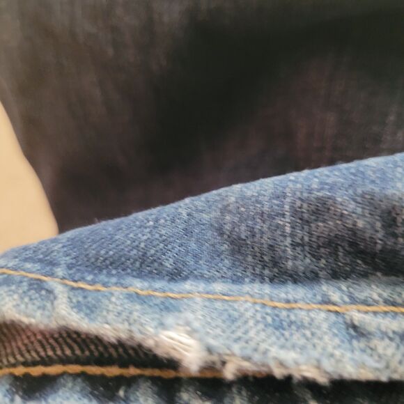 AG Adriano Goldschmied Jeans Mens 32x34 The Prime Blue Bootcut Flare Leg Denim - Picture 15 of 16